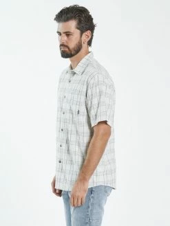 Thrills Co. Shirts Curb Oversized Short Sleeve Shirt - Faded Yellow