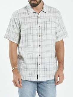 Thrills Co. Shirts Curb Oversized Short Sleeve Shirt - Faded Yellow