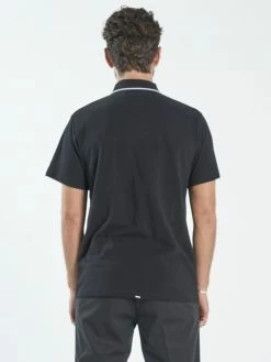 Thrills Co. Two Tone Polo - Black