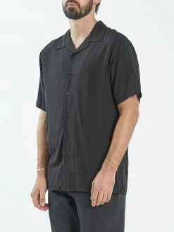 Thrills Co. Closer Bowling Shirt - Black
