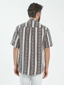 Thrills Co. Shirts Stumped Oversized Short Sleeve Shirt - Dirty White