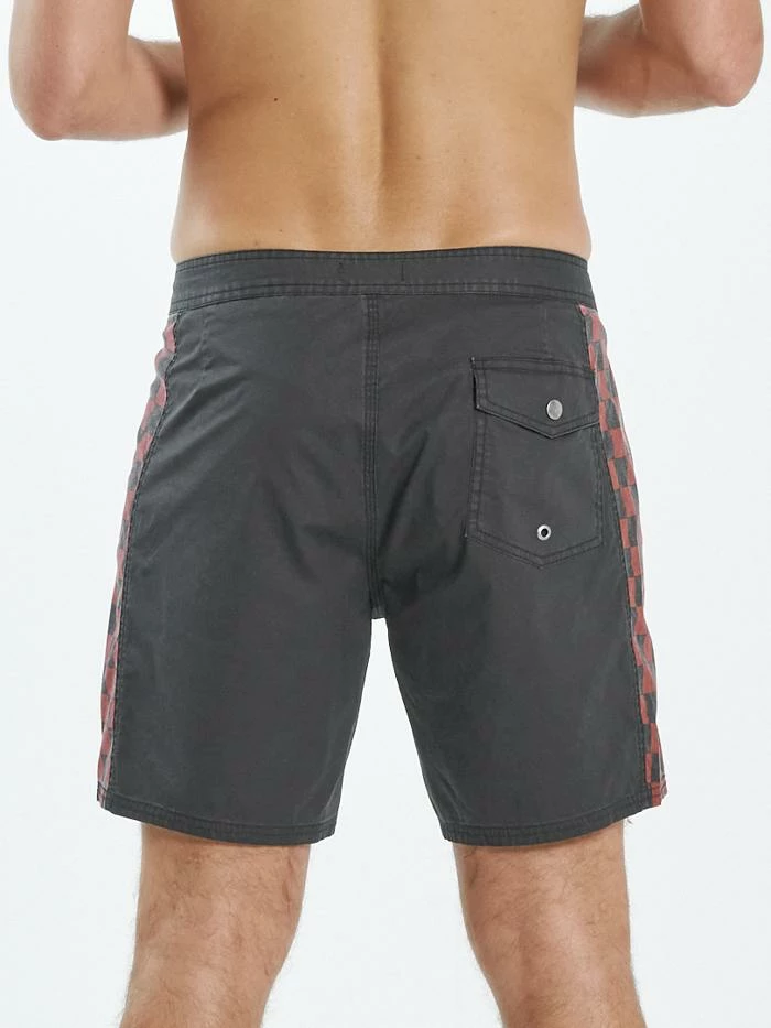 Thrills Co. Aalto Boardshort - Marsala Cotton 7 Thrills Co. Aalto Boardshort - Marsala Cotton