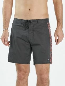 Thrills Co. Aalto Boardshort - Marsala Cotton