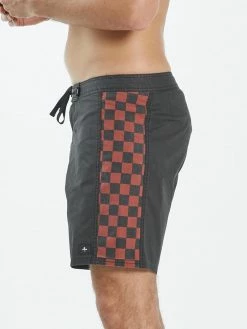 Thrills Co. Aalto Boardshort - Marsala Cotton 10 Thrills Co. Aalto Boardshort - Marsala Cotton