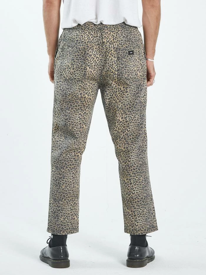 Thrills Co. Pants Growler Chopped Elastic Surf Pant - Black 4 Thrills Co. Pants Growler Chopped Elastic Surf Pant - Black