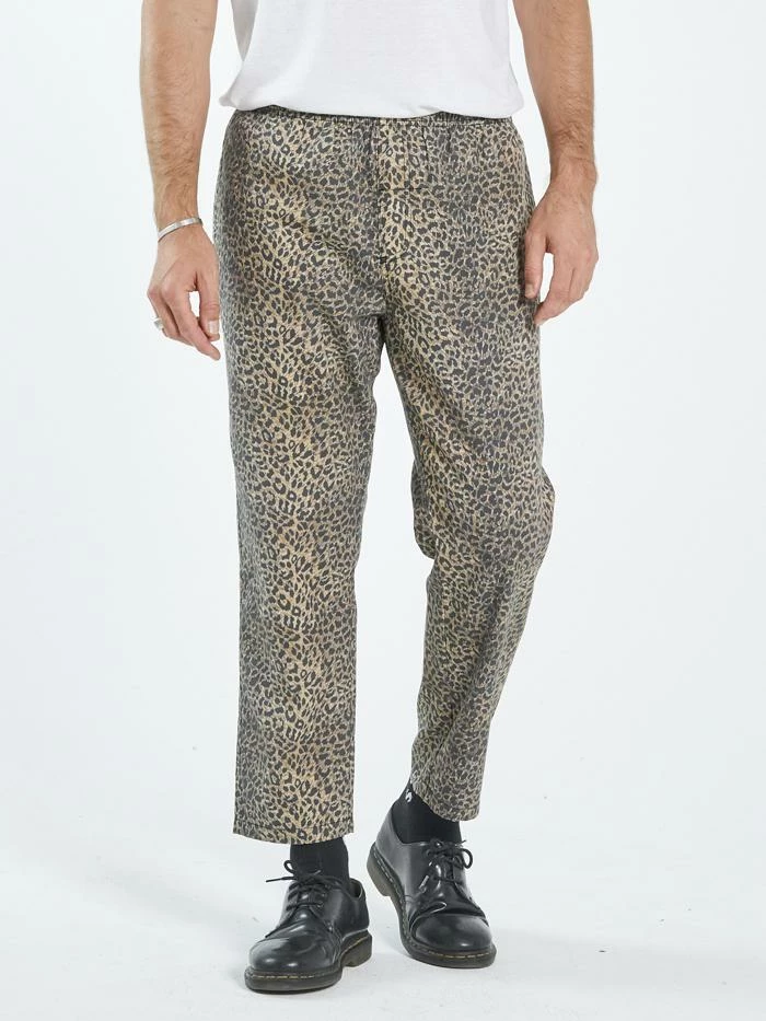 Thrills Co. Pants Growler Chopped Elastic Surf Pant - Black 3 Thrills Co. Pants Growler Chopped Elastic Surf Pant - Black