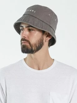 Thrills Co. Minimal Thrills Bucket Hat - Walnut 8 Thrills Co. Minimal Thrills Bucket Hat - Walnut
