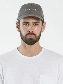 Thrills Co. Minimal Thrills 6 Panel Cap - Walnut Accessories