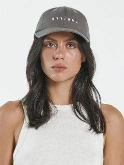 Thrills Co. Minimal Thrills 6 Panel Cap - Walnut Accessories