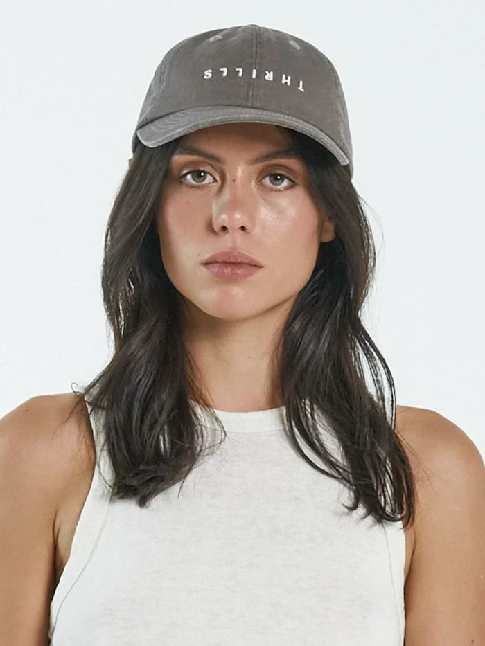 Thrills Co. Minimal Thrills 6 Panel Cap - Walnut Accessories 3 Thrills Co. Minimal Thrills 6 Panel Cap - Walnut Accessories