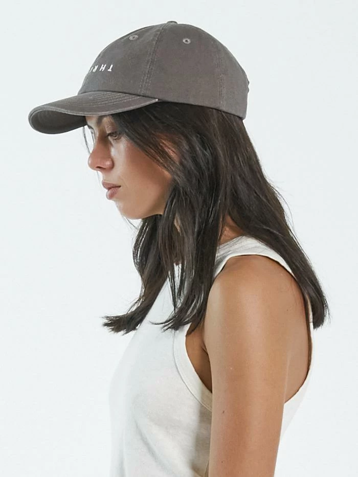 Thrills Co. Minimal Thrills 6 Panel Cap - Walnut Accessories 6 Thrills Co. Minimal Thrills 6 Panel Cap - Walnut Accessories