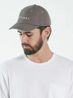 Thrills Co. Minimal Thrills 6 Panel Cap - Walnut Accessories 9 Thrills Co. Minimal Thrills 6 Panel Cap - Walnut Accessories