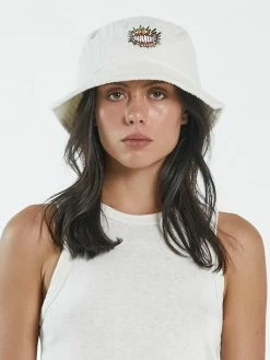 Thrills Co. Silence Bucket Hat - Unbleached