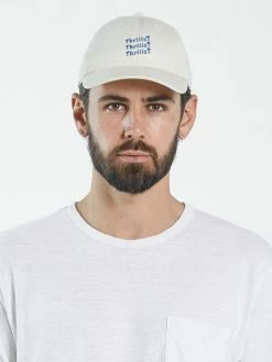 Thrills Co. Accessories Thrills Unlimited 6 Panel Cap - Heritage White