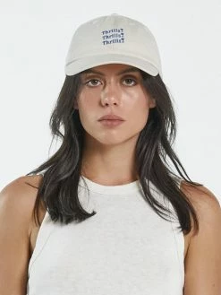Thrills Co. Accessories Thrills Unlimited 6 Panel Cap - Heritage White
