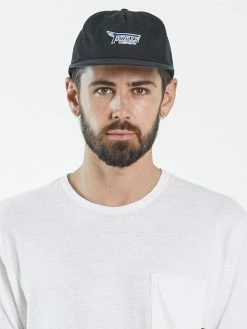 Thrills Co. Accessories Motor City 5 Panel Cap - Black
