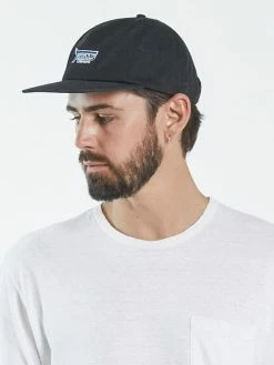 Thrills Co. Accessories Motor City 5 Panel Cap - Black