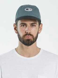 Thrills Co. Two Tone 6 Panel Cap - Vintage Teal Accessories