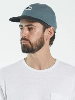 Thrills Co. Two Tone 6 Panel Cap - Vintage Teal Accessories