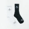 Thrills Co. Accessories Thrills Classic Sock 2 Pack - Black-White
