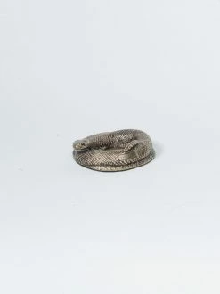 Thrills Co. Rattlesnake Incense Cone Holder - Anti. Brass Accessories