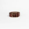 Thrills Co. Wide Leather Belt - Tan Accessories