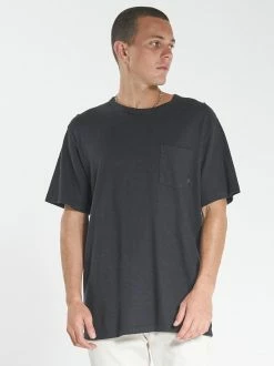 Thrills Co. Endless Merch Fit Pocket Tee - Black Tees & Tank Tops