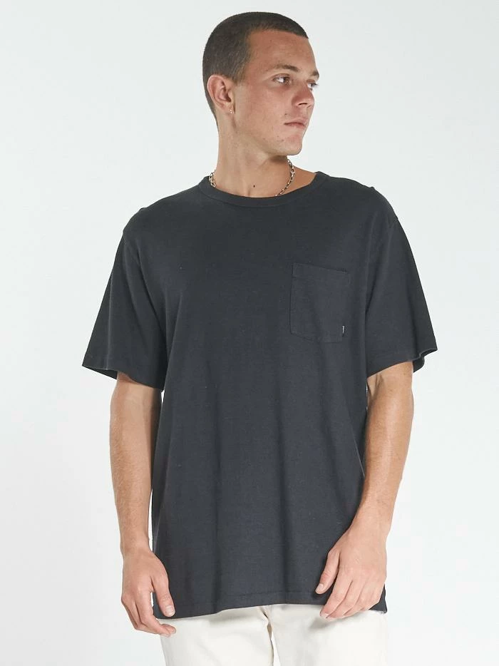 Thrills Co. Endless Merch Fit Pocket Tee - Black Tees & Tank Tops 3 Thrills Co. Endless Merch Fit Pocket Tee - Black Tees & Tank Tops