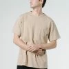 Thrills Co. Tees & Tank Tops Endless Merch Fit Pocket Tee - Washed Tan