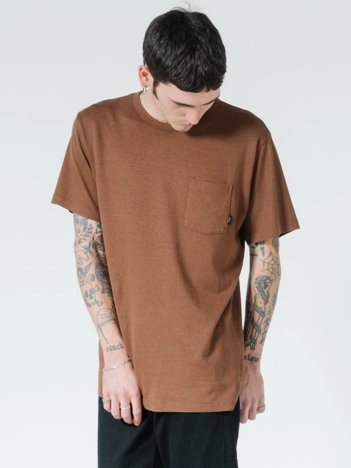 Thrills Co. Endless Merch Fit Pocket Tee - Bison Tees & Tank Tops 5 Thrills Co. Endless Merch Fit Pocket Tee - Bison Tees & Tank Tops