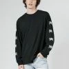 Thrills Co. Tees & Tank Tops What We Believe Merch Fit Long Sleeve Tee - Black 1 Thrills Co. Tees & Tank Tops What We Believe Merch Fit Long Sleeve Tee - Black
