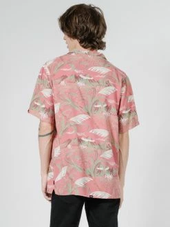 Thrills Co. Tito Bowling Shirt - Red Shirts