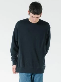 Thrills Co. Sweaters & Fleece Endless Slouch Fit Crew - Black