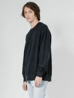 Thrills Co. Sweaters & Fleece Endless Slouch Fit Crew - Black