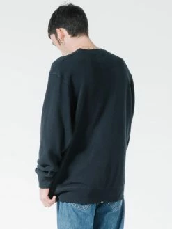 Thrills Co. Sweaters & Fleece Endless Slouch Fit Crew - Black