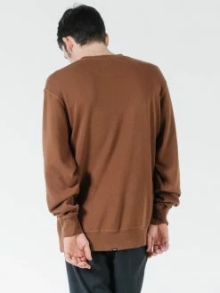 Thrills Co. Endless Oversize Crew - Bison Sweaters & Fleece