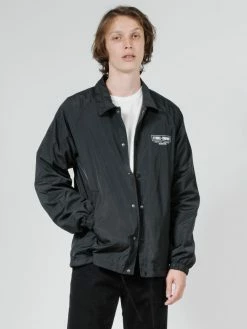 Thrills Co. Thrills Garage Coaches Jacket - Black