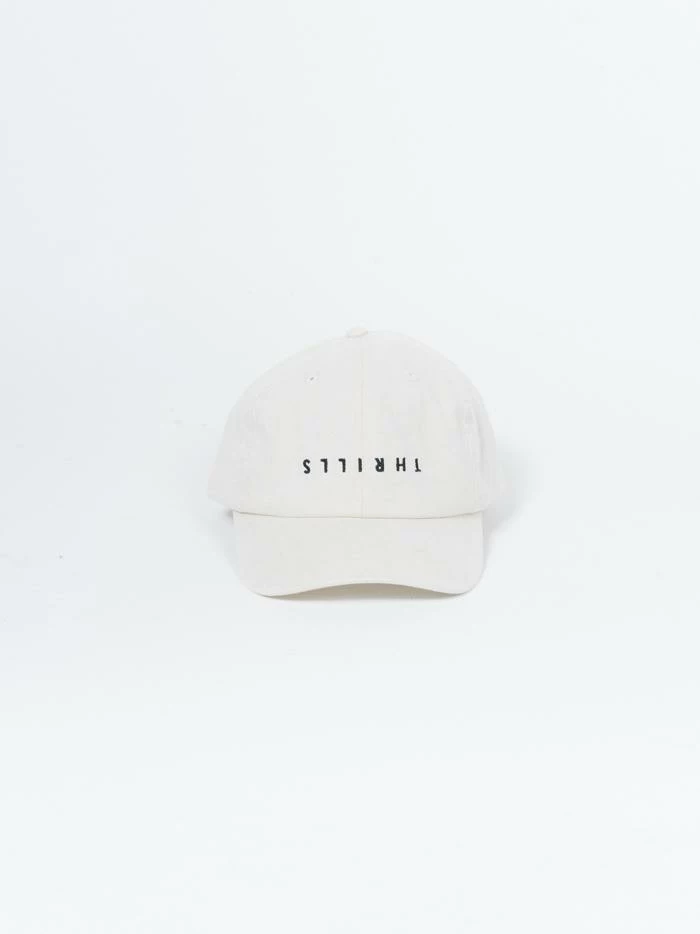 Thrills Co. Accessories Minimal Thrills Cap - Unbleached 3 Thrills Co. Accessories Minimal Thrills Cap - Unbleached