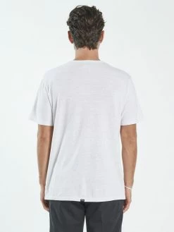 Thrills Co. Hemp Lightweight Merch Fit Pocket Tee - Dirty White