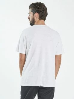 Thrills Co. Hemp Lightweight Merch Fit Pocket Tee - Dirty White