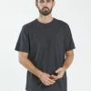 Thrills Co. Hemp Lightweight Merch Fit Pocket Tee - Black Tees & Tank Tops