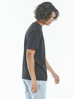 Thrills Co. Tees & Tank Tops King Habits Merch Fit Tee - Black