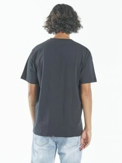 Thrills Co. Shocker Merch Fit Tee - Washed Black