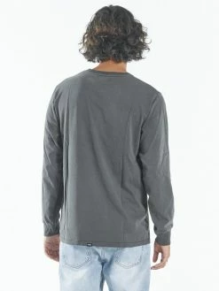 Thrills Co. Not In Arizona Anymore Merch Fit Long Sleeve Tee - Merch Black Tees & Tank Tops