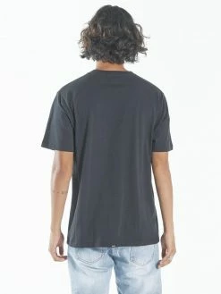 Thrills Co. Death Metal Merch Fit Tee - Washed Black Tees & Tank Tops