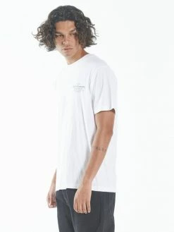 Thrills Co. Paradise Promises Merch Fit Tee - White