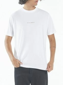 Thrills Co. Minimal Thrills Merch Fit Tee - White Tees & Tank Tops