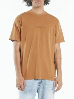 Thrills Co. Minimal Thrills Merch Fit Tee - Spice Brown Tees & Tank Tops
