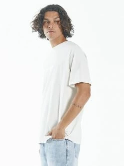 Thrills Co. Tonal Thrills Co Embro Merch Fit Tee - Heritage White Tees & Tank Tops