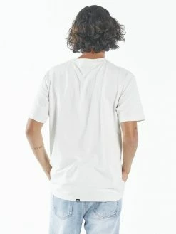 Thrills Co. Tonal Thrills Co Embro Merch Fit Tee - Heritage White Tees & Tank Tops